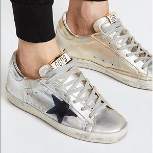 Authentic Golden Goose Superstar Leather Sneakers Shoes